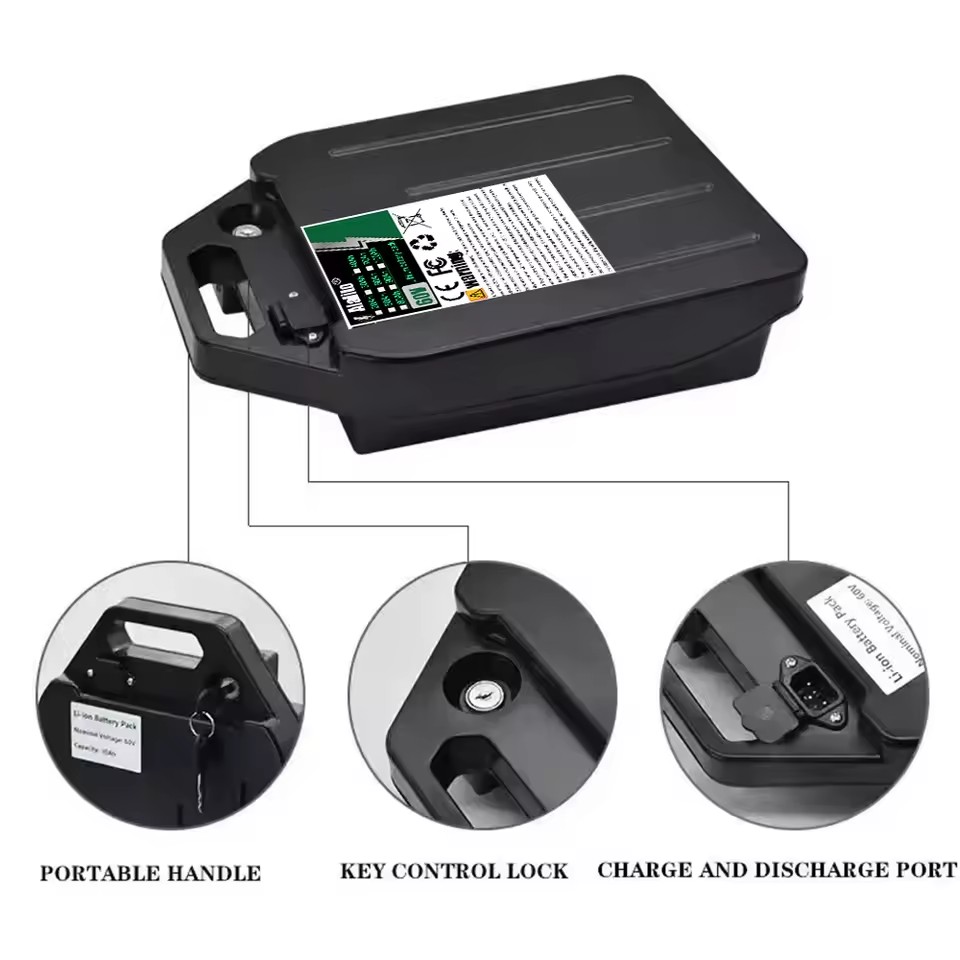Batterie au lithium pour véhic - 60V 50Ah Electric Scooter Battery avis et prix