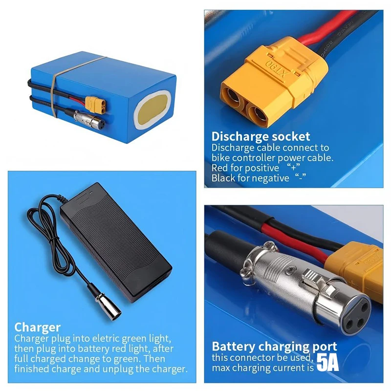 Batterie de vélo électrique 60 - 60V 50Ah Electric Scooter Battery avis et prix