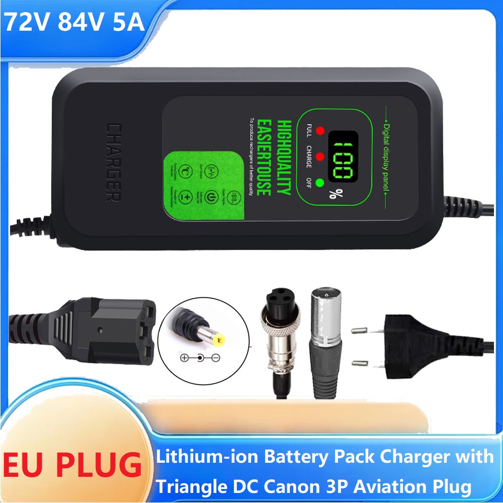 Chargeur 72V 5A pour batterie  - 84V 20A Smart Charger avis et prix