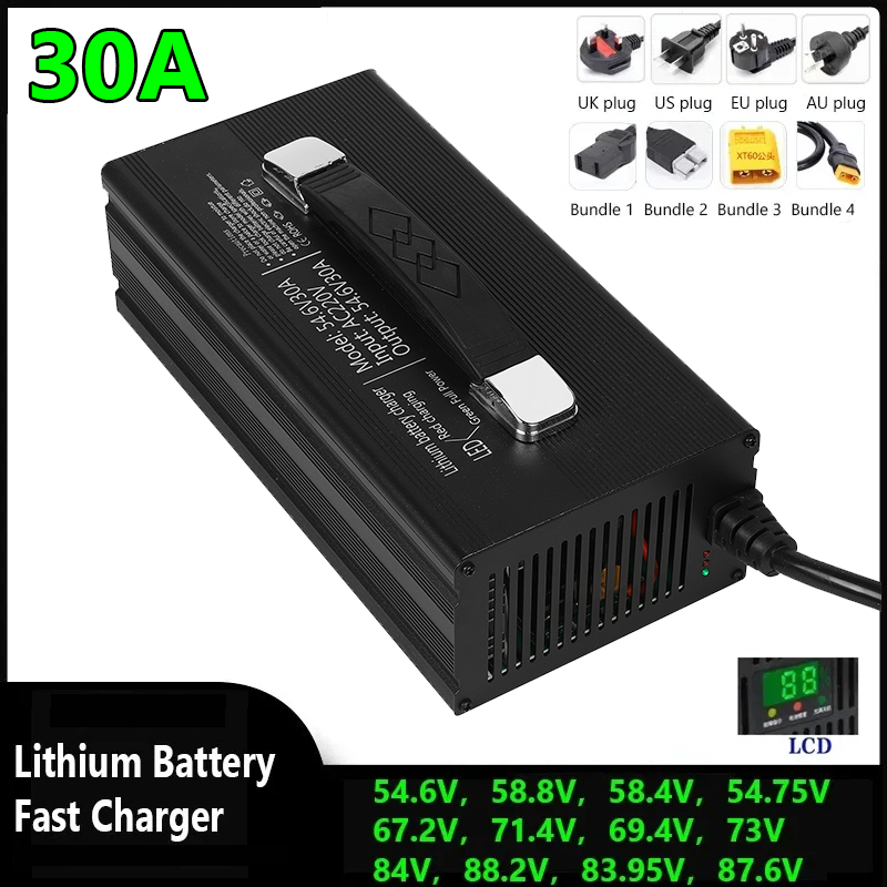 Chargeur rapide Lithium-ion In - 84V 20A Smart Charger avis et prix