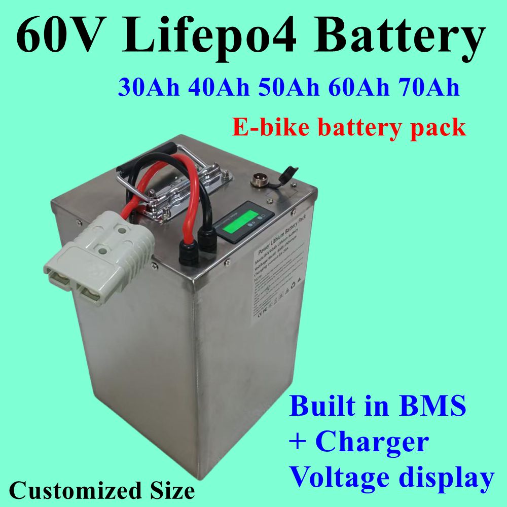 Batterie LiFePO4 60V 50Ah 60AH - 60V 50Ah Electric Scooter Battery avis et prix